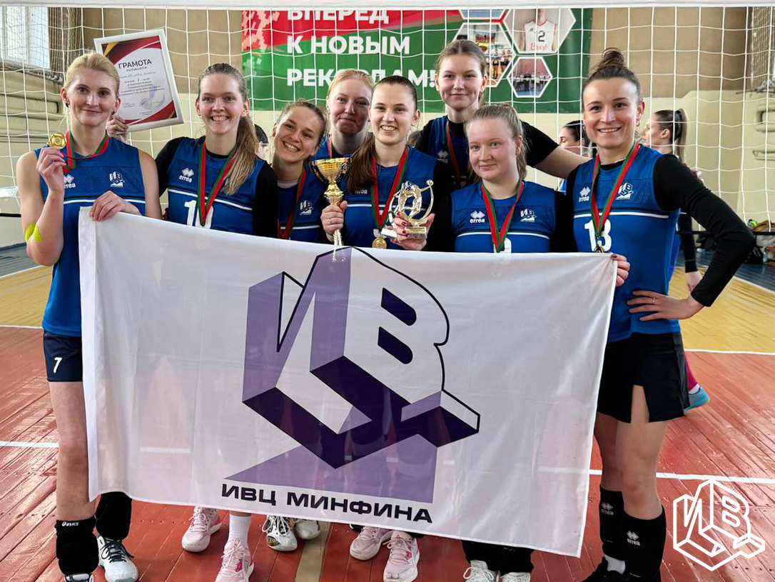 Команда УП «ИВЦ Минфина» одержала победу на открытом турнире по волейболу
